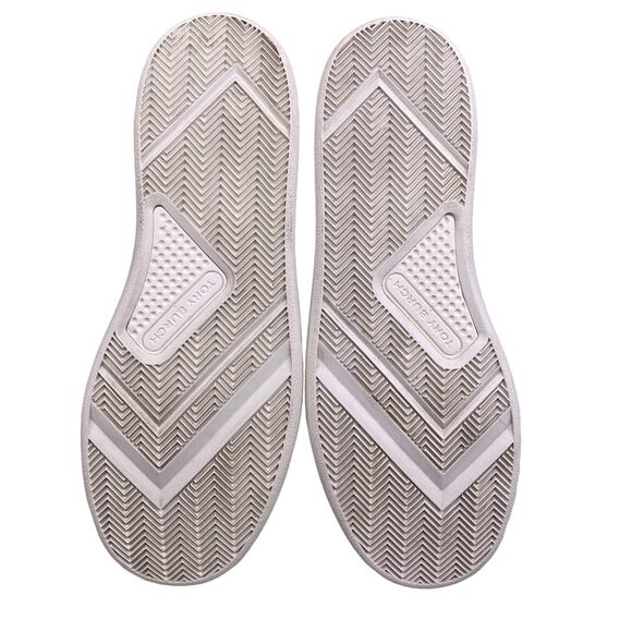 Tory Burch Women’s Howell Court Velvet Mauve Pink Sneaker Size US 8.5 - Picture 9 of 12